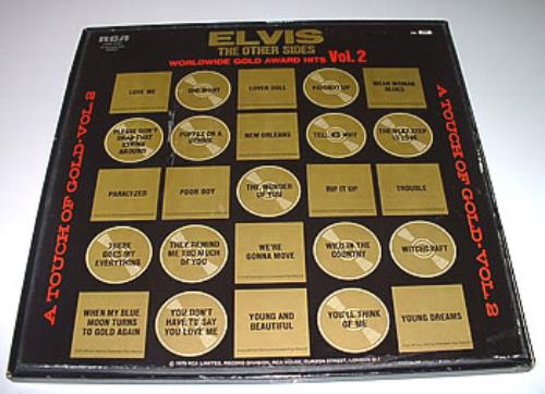 Elvis Presley Worldwide Gold Award Hits - Vol. 2 - EX UK Vinyl Box